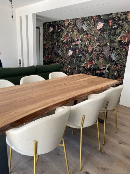 legno massello in open space