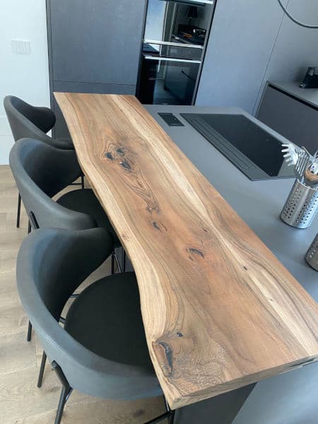 legno massello in open space