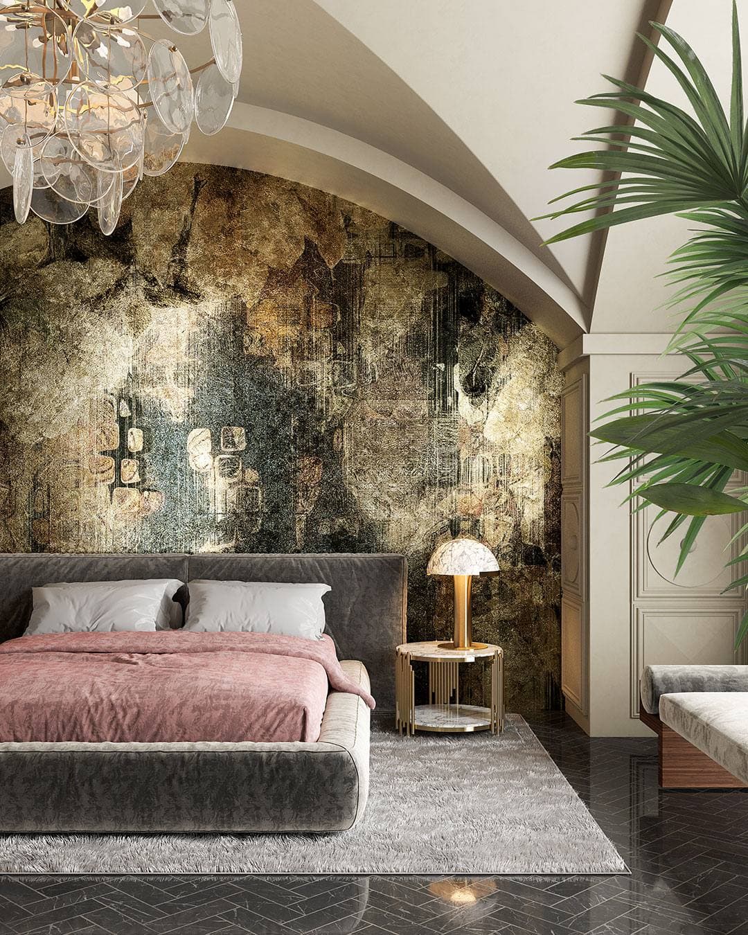 Collezione Goldenwall 2023 — carta da parati Inkiostro Bianco