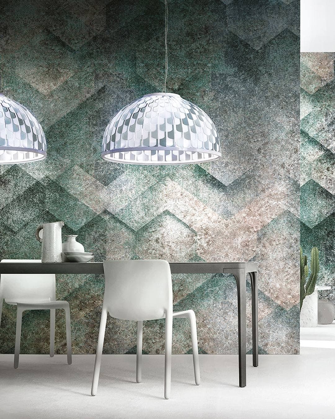 Collezione Goldenwall Collection 01-19 — carta da parati Inkiostro Bianco
