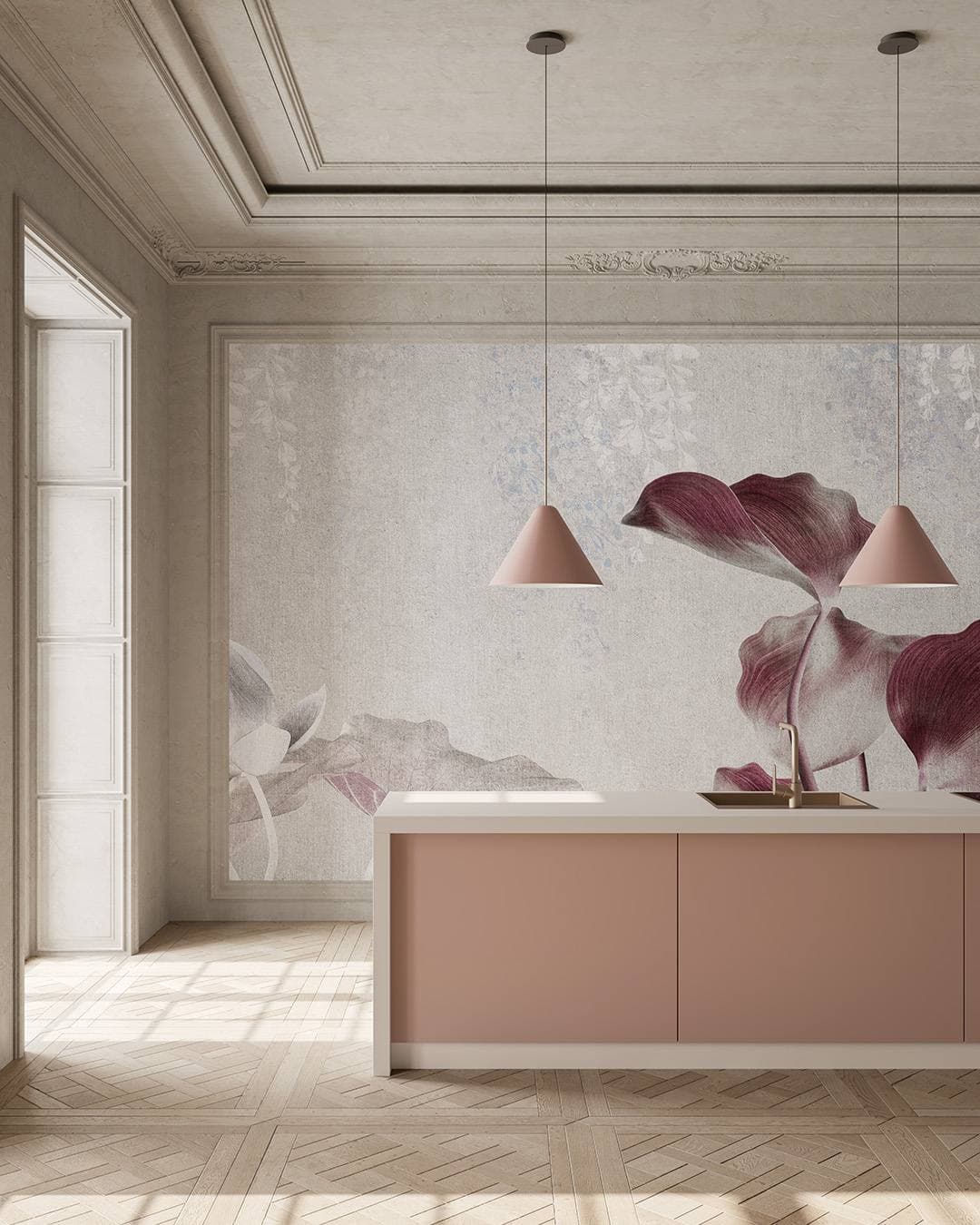 Collezione Inediti Collections — carta da parati Inkiostro Bianco