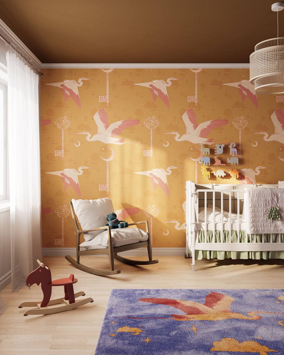 Collezione Inkids — carta da parati Inkiostro Bianco