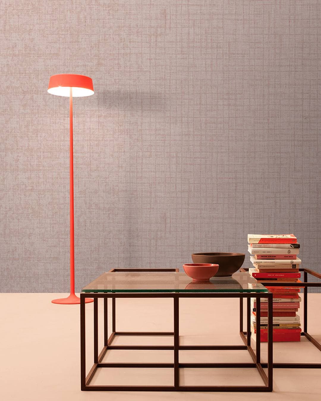 Collezione Metamorphosis — carta da parati Inkiostro Bianco in ambiente