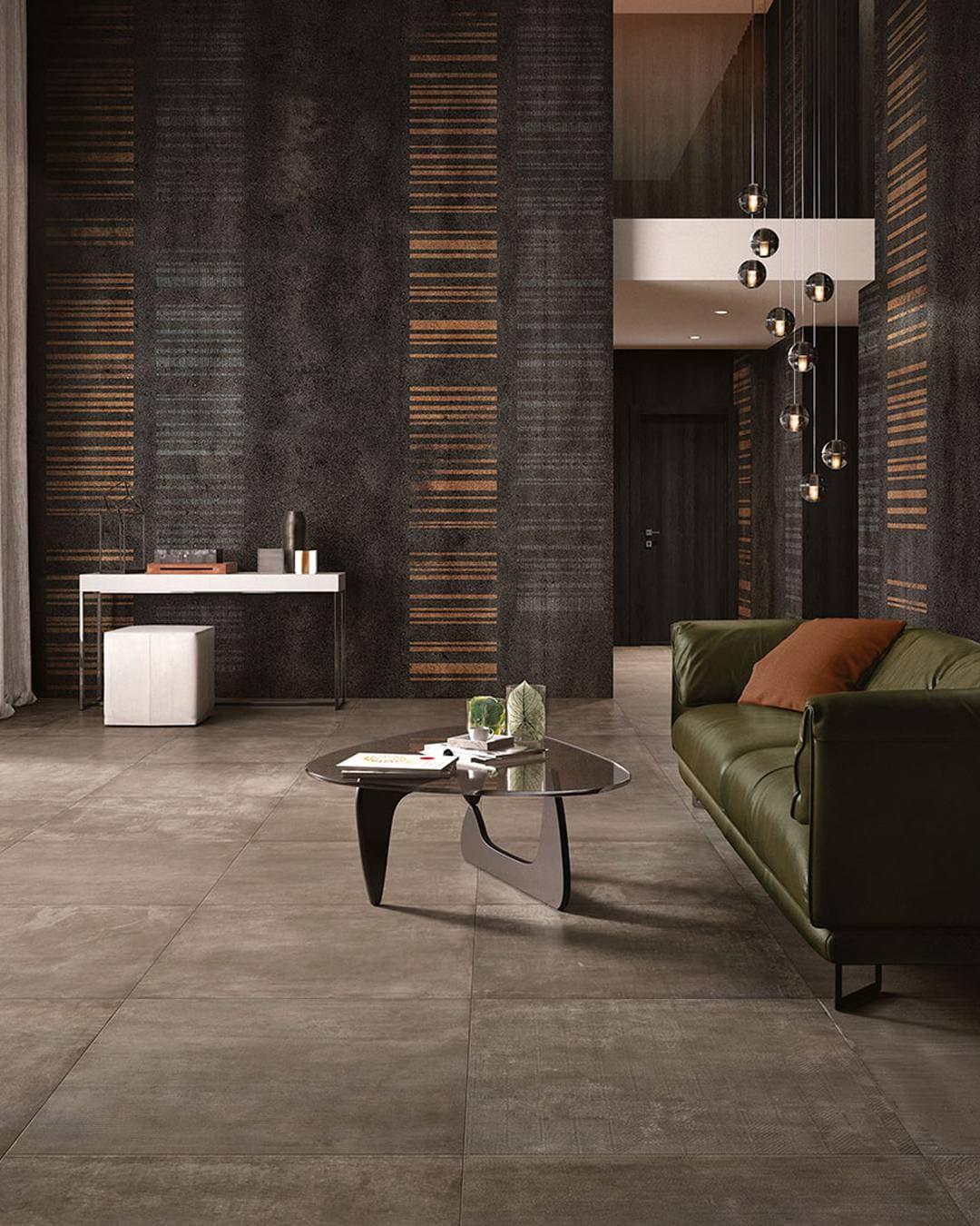 Collezione Wall in Love Again 2018 — carta da parati Inkiostro Bianco in ambiente