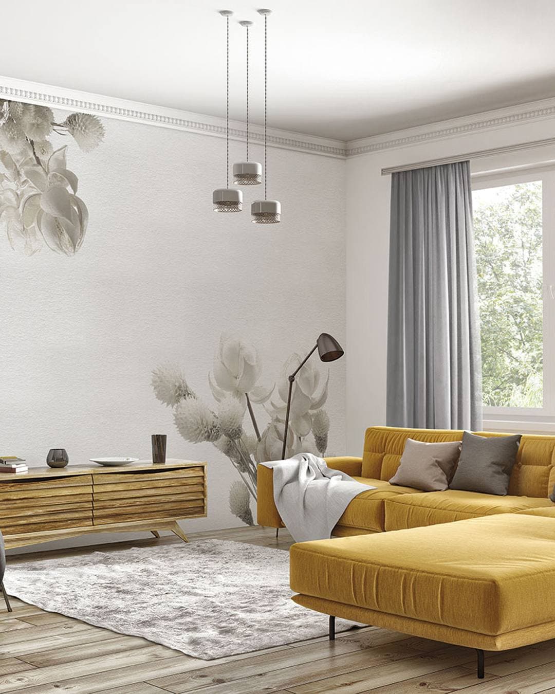 Collezione Wallcovering Collection 2017/18 — carta da parati Inkiostro Bianco