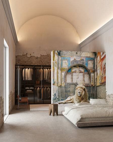 Carta da parati House of the gladiators — Inkiostro Bianco