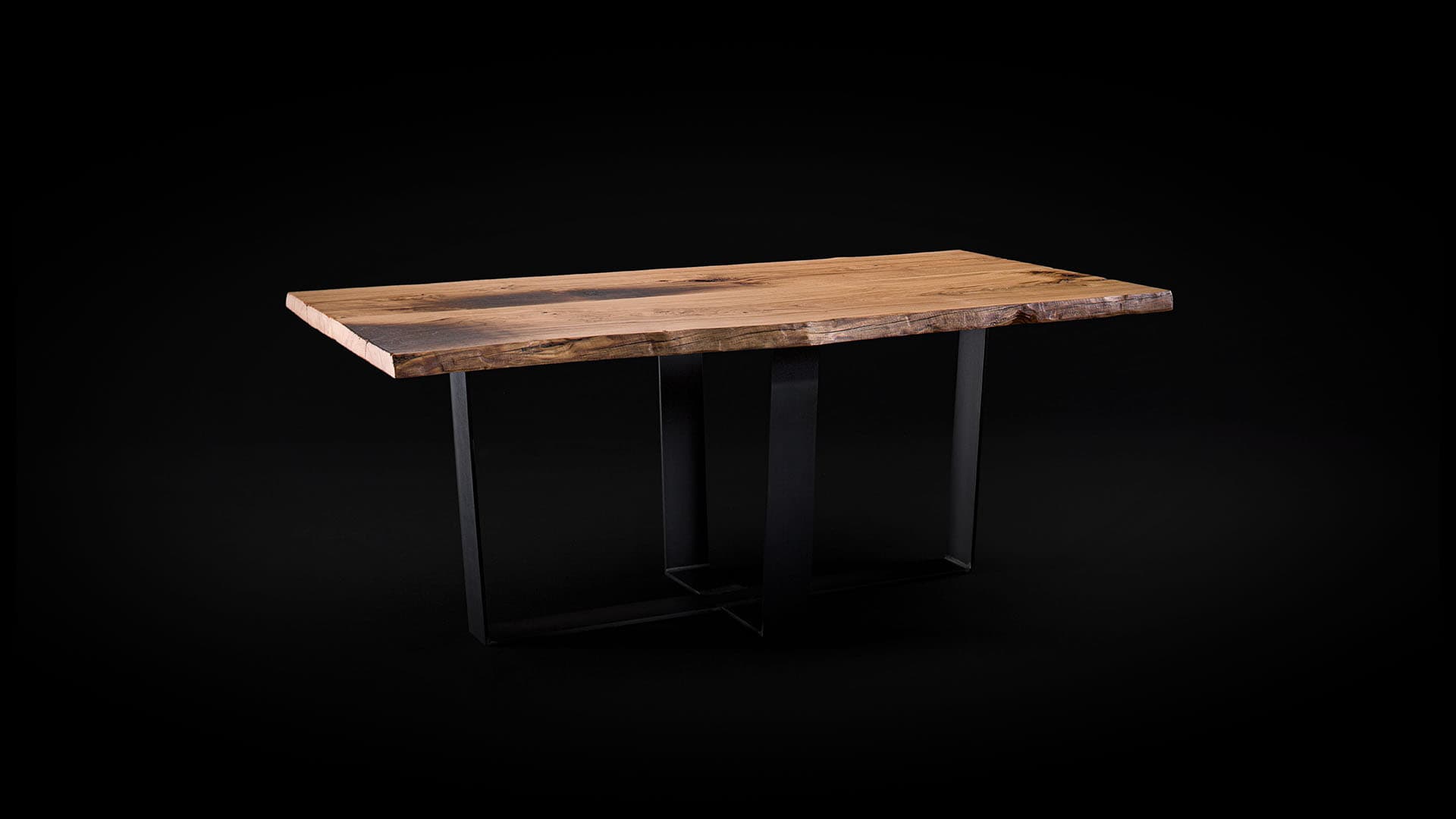 Semifinished chestnut table