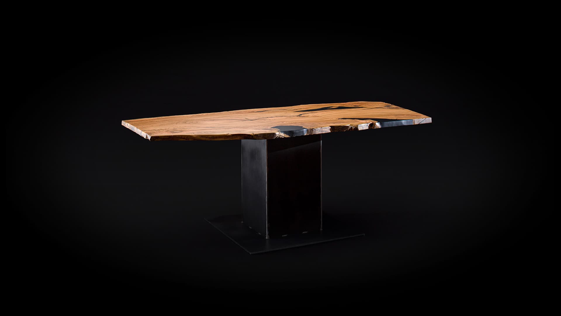 Olive wood table