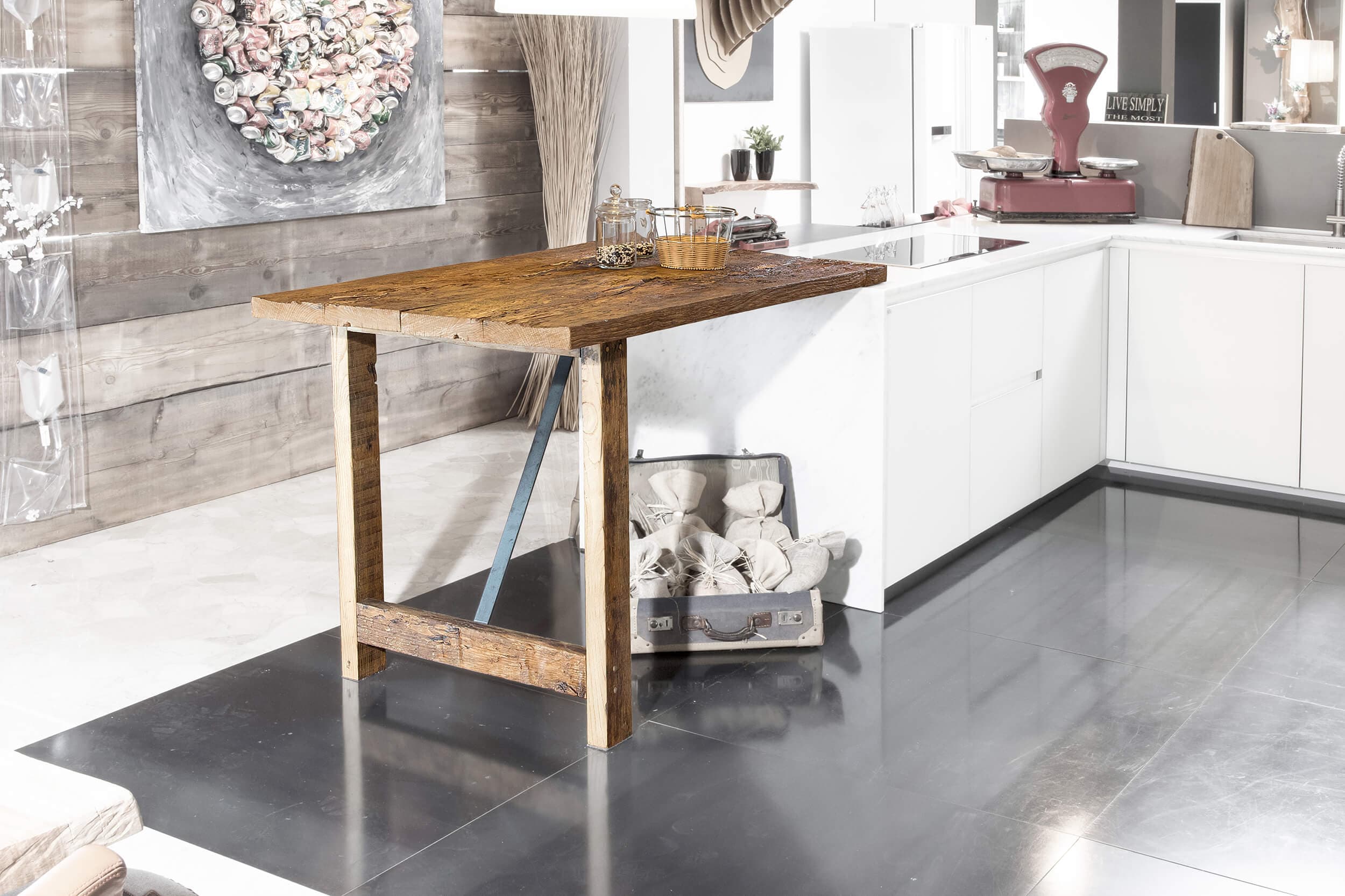 Piano snack: un tocco grezzo alla cucina moderna