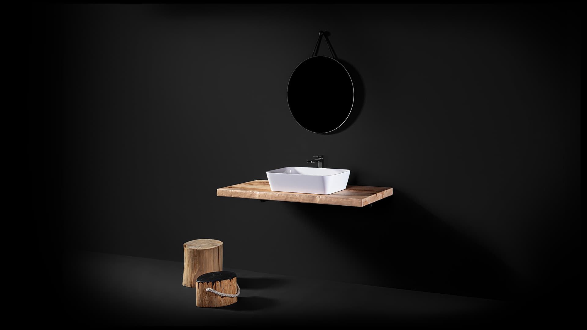 Piana bagno in essenza di faggio
