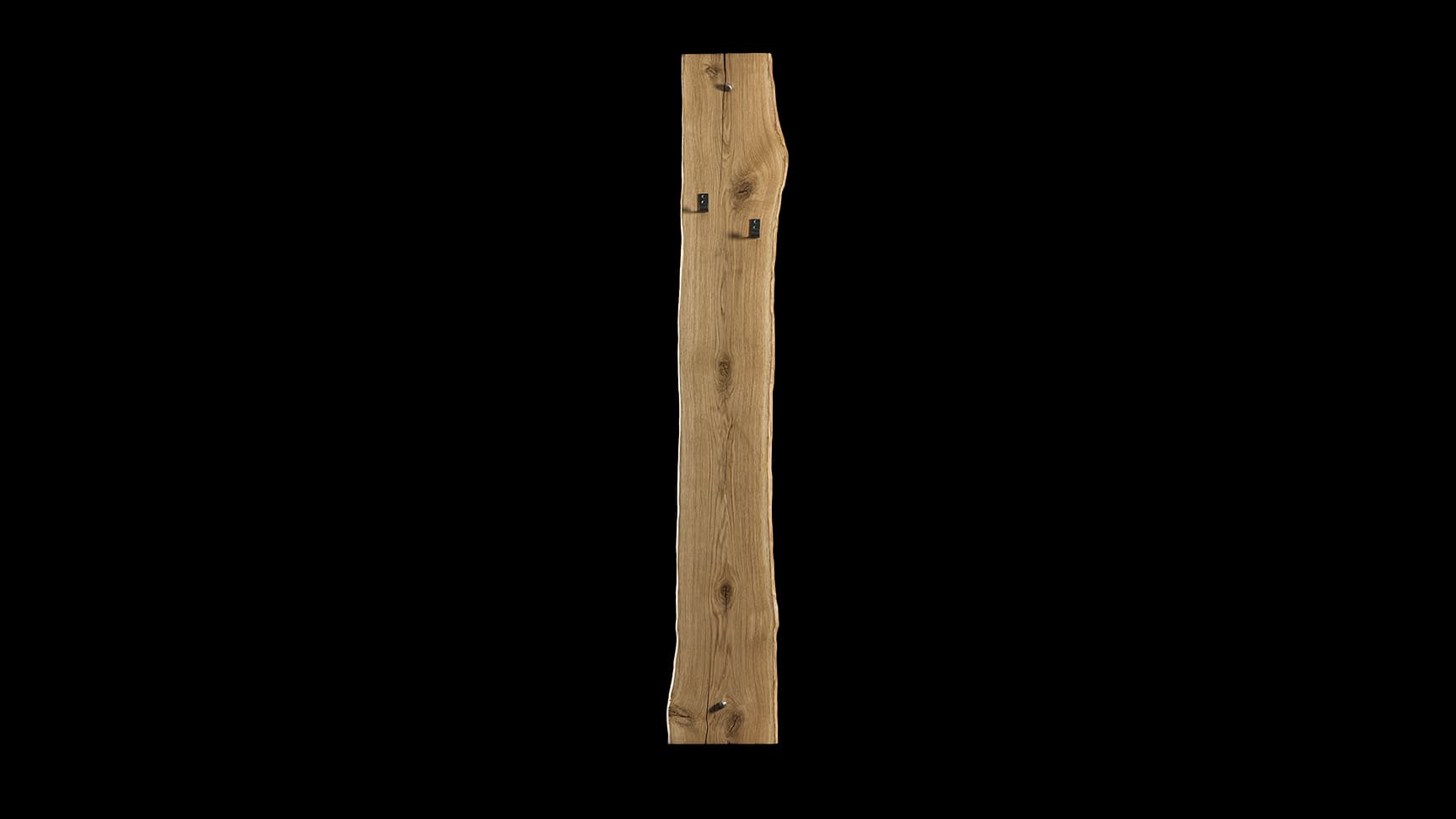 Oak clothes rack