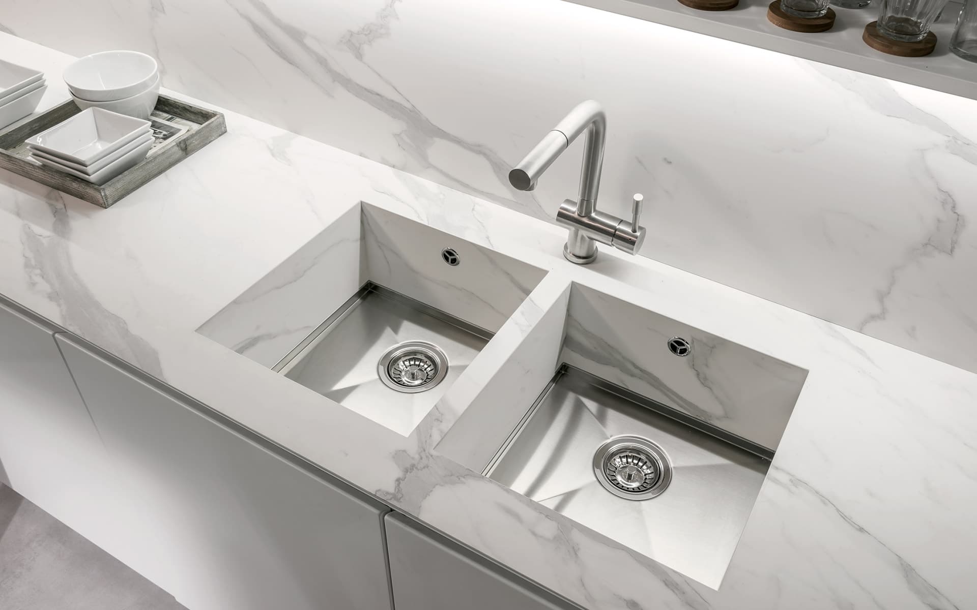 Vasche Integrate HPL — SolidTop