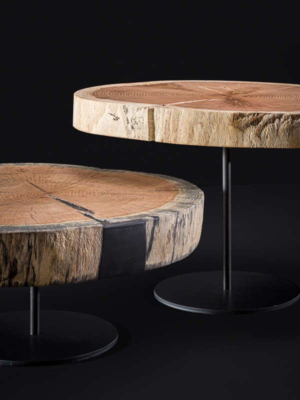 tavolino in legno massello