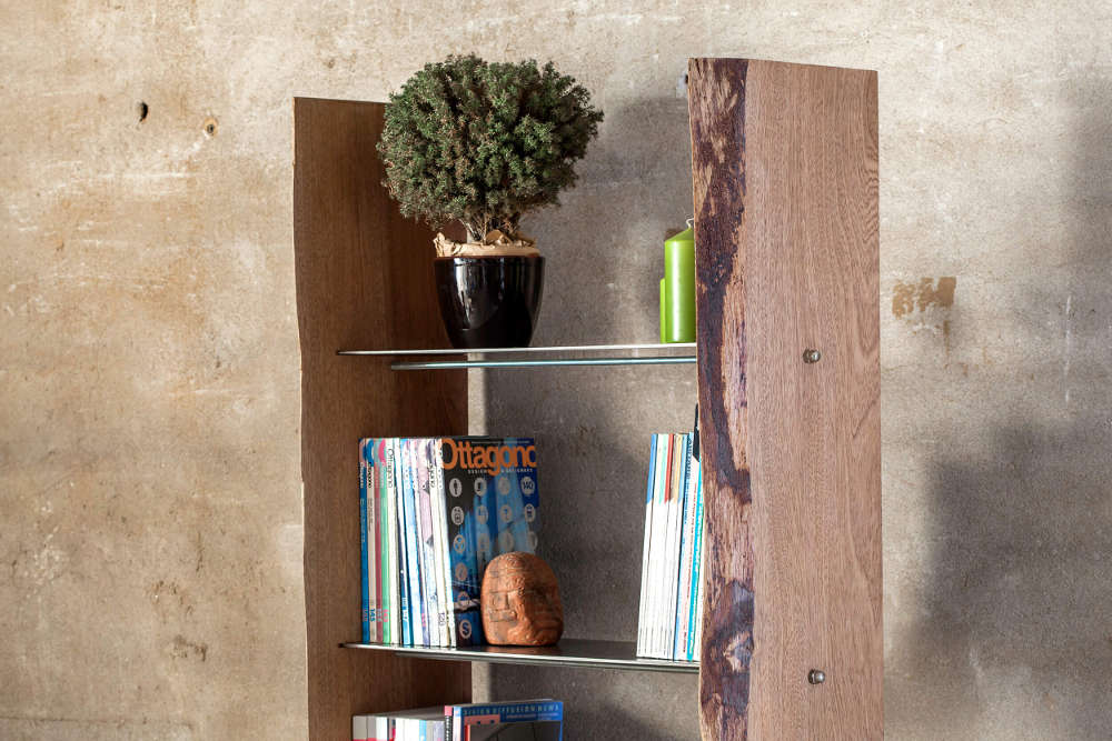 libreria legno su misura
