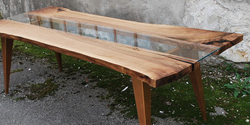 tavoli legno massello su misura