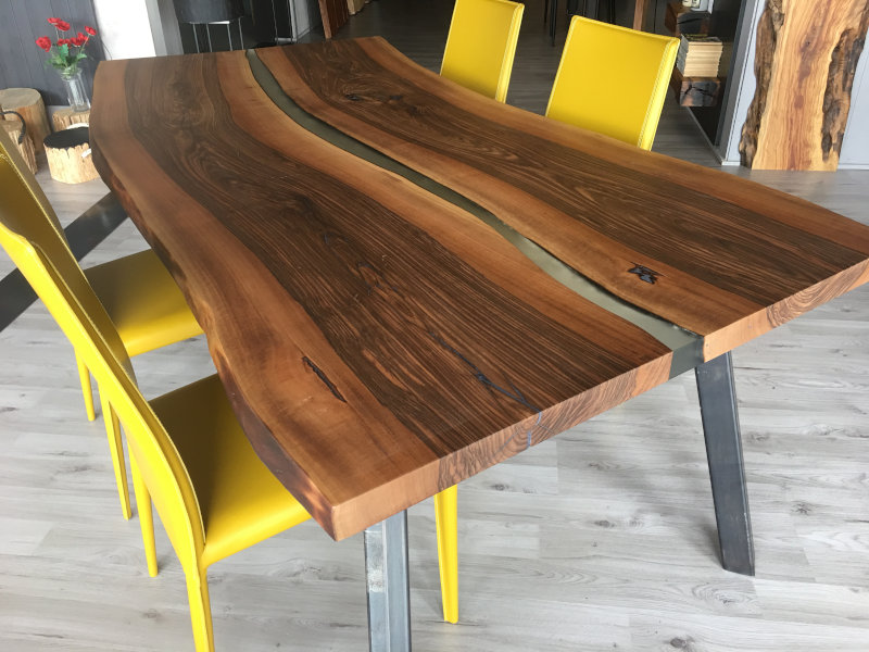 legno e resina epossidica