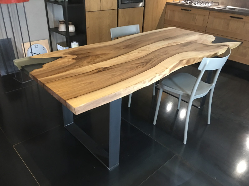 legno e resina epossidica