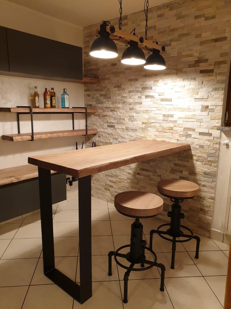 legno massello in taverna