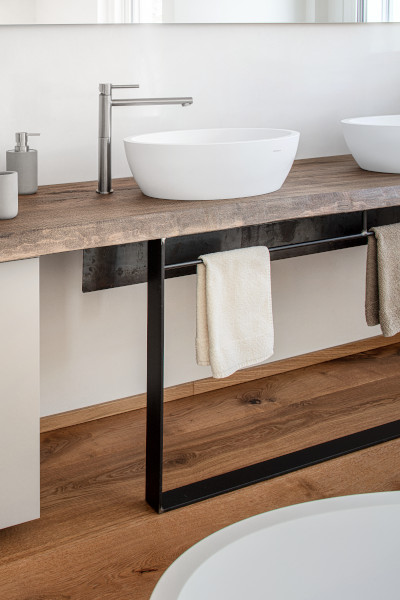 top bagno legno