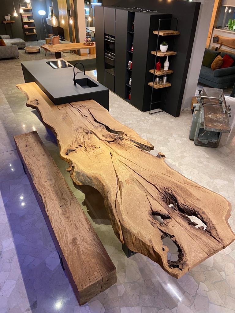 tavolo in legno massello per cucina